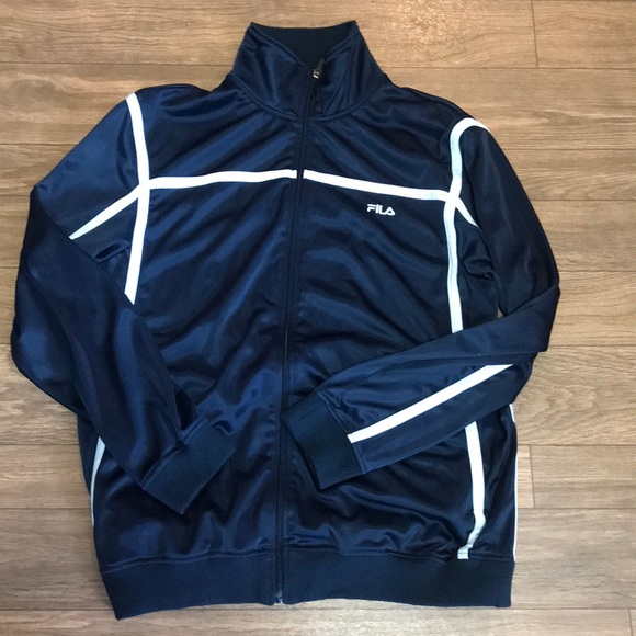 fila navy blue jacket